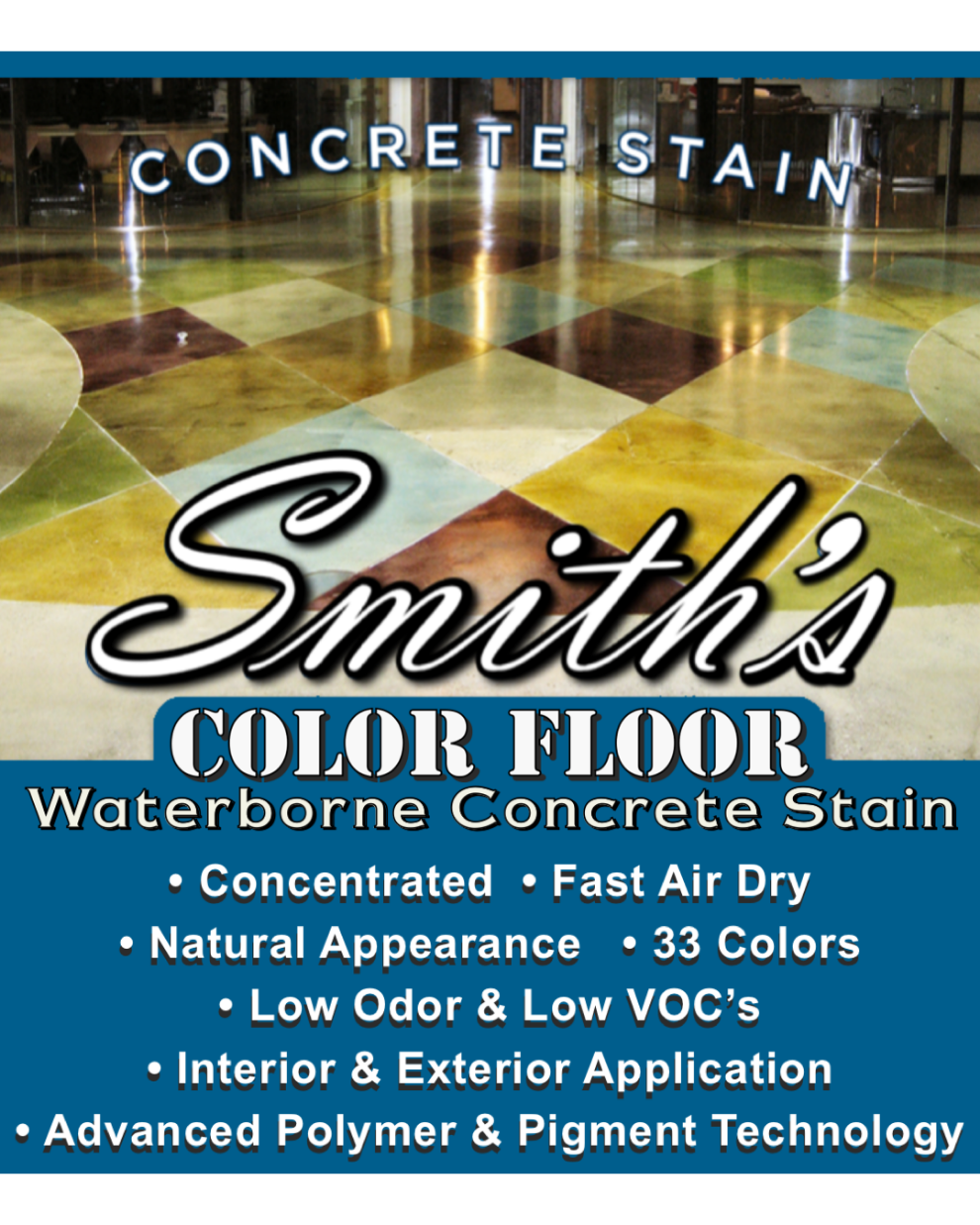 Smiths Color Floor Stain