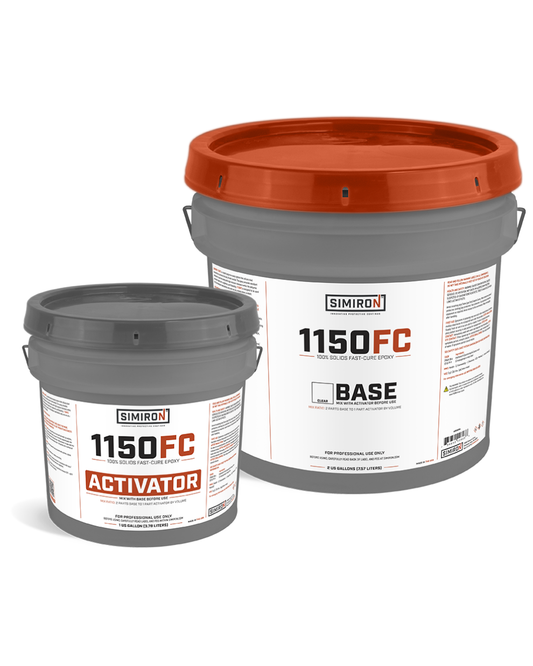 Simiron 1150FC 100% Solids Fast-Cure Epoxy