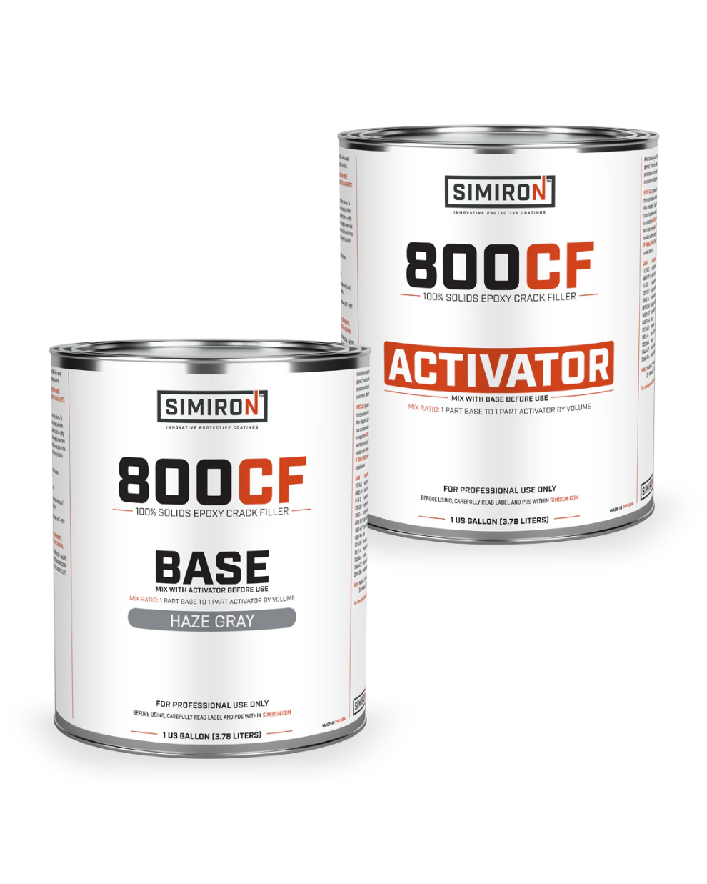 Simiron 800CF Epoxy Crack Filler